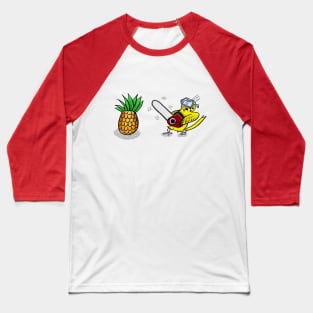 Never Half Ass Anything - Funny Budgie Art Baseball T-Shirt